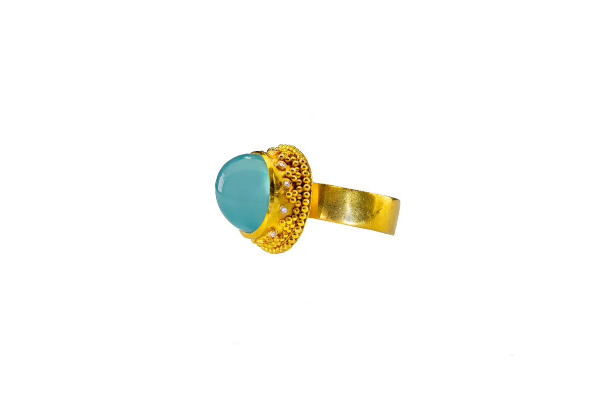 Fine Aquamarine ring